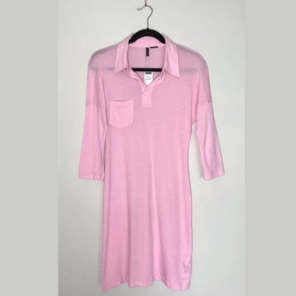 NWT United Colors Of Benetton Pink Polo Sz Small - Picture 1 of 5
